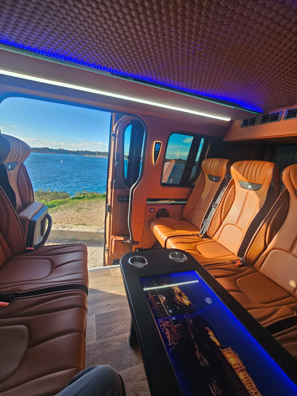 FNC Minivan Interior Luxury